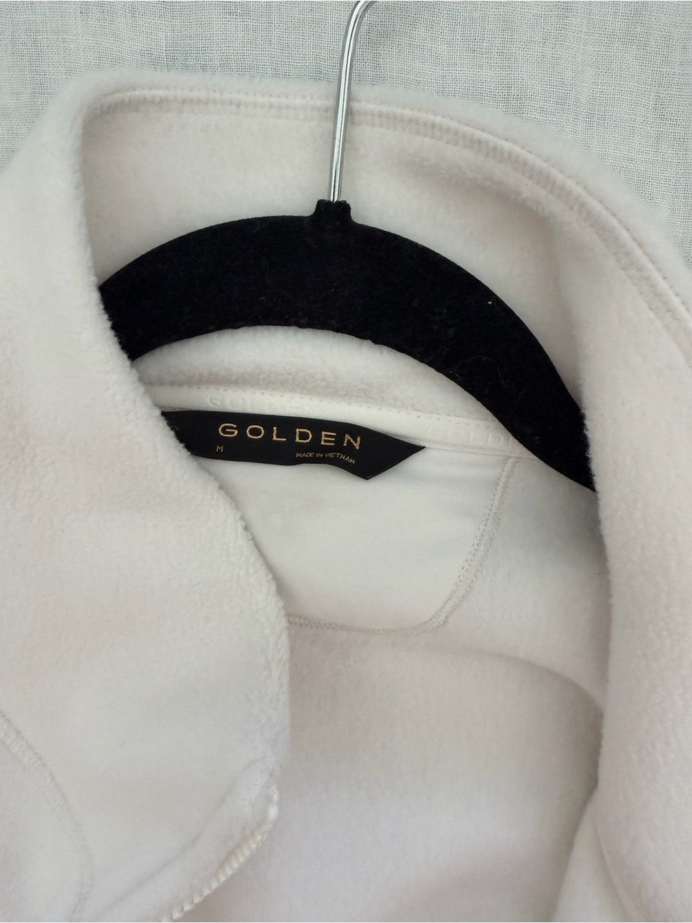 Aritzia white Fleece Zip Jacket - Picture 2 of 2